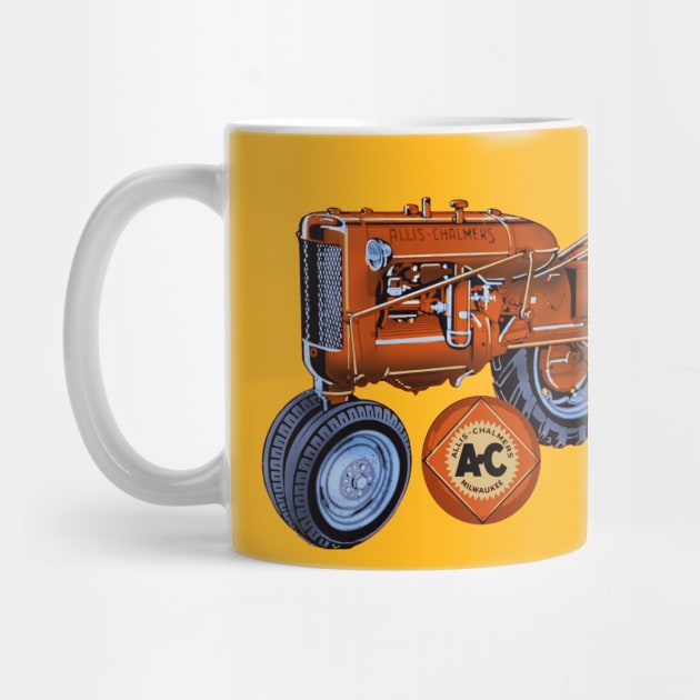 Allis Chalmers Tractor USA by Midcenturydave